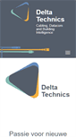 Mobile Screenshot of deltatechnics.be